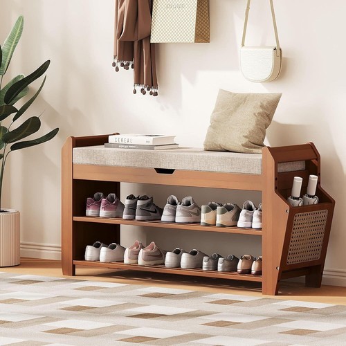 Shoe storage bench - shoe, with
